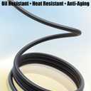Fuel Pump Tank O-Ring Seal Replace 19B-24486-01-00, Fuel Tank Sealer Pump Gasket Fit for Yamaha YZF-R6 YZF-R1 FZ6 FZ6R FZ8 FZ1