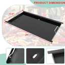 Full Size Griddle Insert for Blaze Grill 4/5 Burner Gas Grill, Non-stick Flat Top Griddle Plate Replacement for BLZ-4LTE BLZ-5 Summerset Sizzler 32"" & 40'', RCS RJC32A, 29''L x 17.9''W Carbon Steel