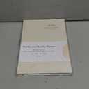 2026 Planner - Weekly and Monthly Planner, January 2026 - December 2026, Linen Hardcover, 2026 Calendar Planner Book with Tabs, Aesthetic, Perfect for Office Home School Supplies (Beige, A5)