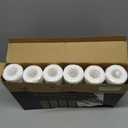 Membrane Solutions 5 Micron 10"x2.5" String Wound Whole House Water Filter Replacement Cartridge Universal Sediment Filters for Well Water - 6 Pack