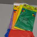 6 Pack 6 Color Rainbow Theme Tablecloth Assorted Color Plastic Tablecloth Disposable Colorful Rectangle Table Covers for Fiesta Wedding Birthday Picnic Graduation Party Decorations, 54 x 108 Inch