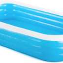 Bestway H2OGO! Blue Rectangular Inflatable Family Pool (10' x 6' x 22")