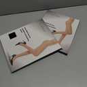 2 x WAKUNA 20D Black Sheer Tights for women-2 Pairs sheertex Pantyhose with Reinforced Toes (Black, M)