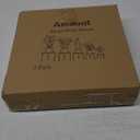 5 Pack Metal Plant Stand, Anti-Rust Iron Plant Stands for Indoor and Outdoor, Heavy Duty Flower Pot Stands for Multiple Plant, Black Potted Plant Holder for Garden Home (5 Pack Black)