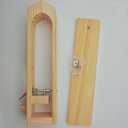 Leather Stitching Pony,Wood Table Desktop Pony Horse Clamp for DIY Leather