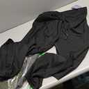 4 Pack Women's Wide Leg Sweatpants, Baggy Straight Elastic Waist Drawstring Multipack Lounge Trousers with Pockets (Large, Army Green, Light Gray, Dark Gray, Black)