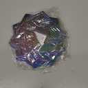 2Pcs 3D Printed Expanded Sensory Fidget Star, Expandable 4.3 Inch Fractal Fidget Toys Octagonal with Handle, Colorful Whirling Spiral Design for Stress Relief (Blue-Purple + Blue-Green)