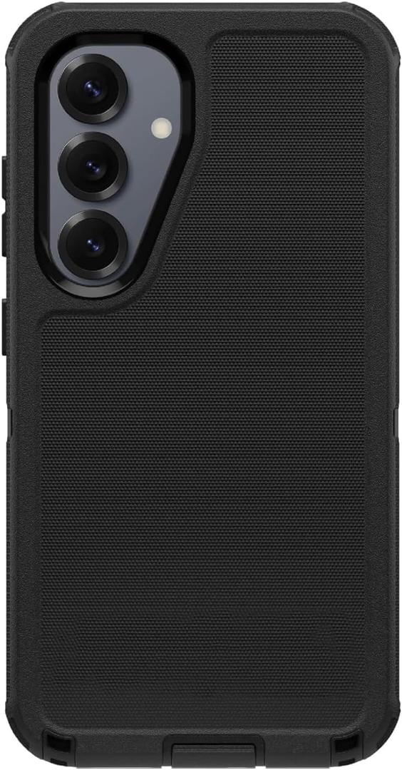 Defender Case Compatible with Samsung Galaxy S25 Plus/Galaxy S25+ Defender Screenless Phone Case Black