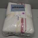 Lush Decor Throw Blanket Farmhouse Stripe, 60" x 50", Red