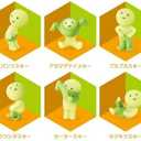 Smiski Dreams Glow in The Dark Figure, Dressing Series, Random Style, 1 Pack