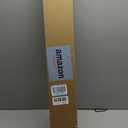 TONIAL Black Double Curtain Rods for Windows, 72-150 Inch, Simple Finials