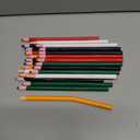 Outus 24 Pieces Color Grease Pencil Peel-off China Markers Grease Pencils Crayons Marking Wax Pen for Coloring Drawing Marking on The Glass Garments Metal Porcelain Fabrics Film Paper
