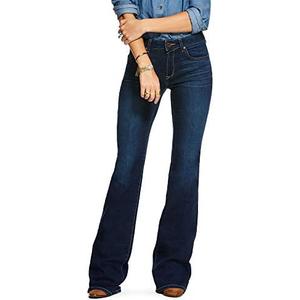 ARIAT Women's Ultra Stretch Perfect Rise Katie Flare Jean 34R