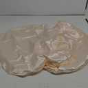 Manyshofu Satin Pillowcases for Hair Protection - 2Pcs Beige Pillow Cases, Elastic Band Standard & Queen Satin Pillowcases Luxury Silky Pillow Cases Travel Pillow Covers