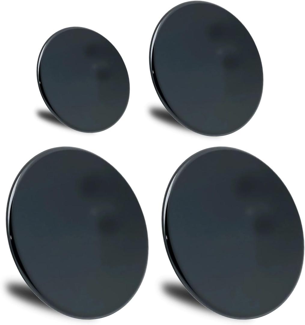 4 PCS Stove Burner Cap Set Compatible With Whirlpool,Maytag,KitchenAid Stoves Replace For AP7192865 W11435570 W11352138 PS16731145 W11605759