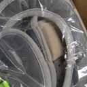 Adjustable Dog Wheelchair for Back Legs Mobility Support Lightweight Pet Wheelchair for Disabled Hind Legs Walking Stable Dog Cart for Pets (White XS for 11-17.6lb)