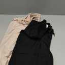 TRIUNION 2 Pack Sweatpants for Women with Pockets Lightweight Jogger Pants for Women Lounge Pants for Workout Running Yoga (Large, Black/Khaki)