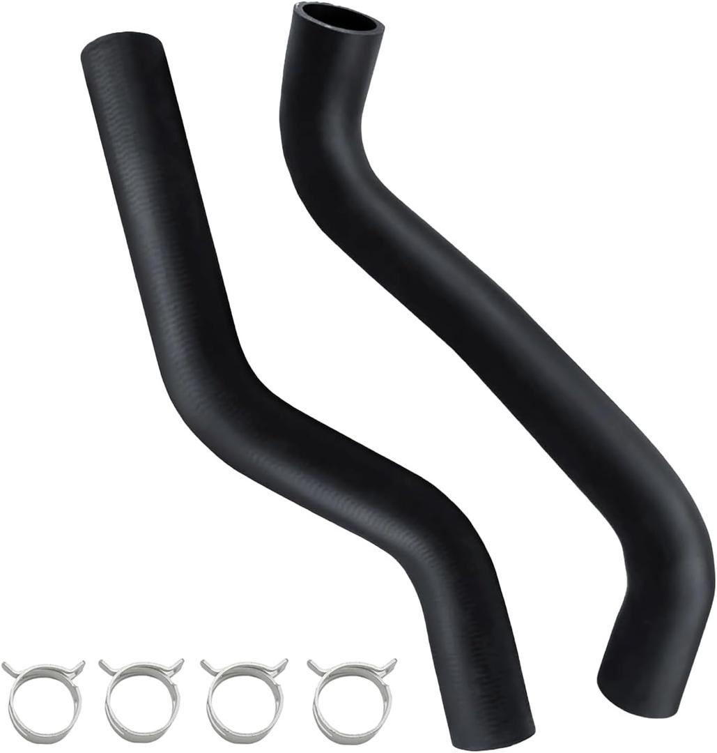 Upper and Lower Radiator Coolant Hose Set 16571-28080 16572-28080 Fit for Toyota Camry 2002-2006 Solara 4cyl 2004-2008 2.4 L4 Replace 165710H020 165720H020