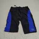 G Gradual Boys Swim Jammers Youth Competitive Swim Team Trunks Quick Dry Stretch Racing Swimsuit Swimming Shorts for Boy (Black/Blue), L