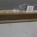 HVAC Premium 4" X 30" or 30" X 4" Heavy Duty Walkable Floor Grille - Fixed Blades Air Grille - Brown [Outer Dimensions: 5.75 X 31.75]