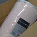 Madison Park Ultra Soft Luxury Premium Plush Comforter Mini Modern All Season Down Alternative Bedding Set with Matching Sham, Full/Queen, Blush