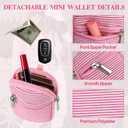 Anti Theft Phone Lanyard with Keychain, Clip and Go Strap for Phone with Wallet Crossbody Gifts for Women Girls