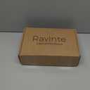 Ravinte 50 Packs (25 Pairs) 3/8" Inset Matte Black Cabinet Hinge,Self Closing Hinges for Kitchen/Bathroom/Furniture Cabinets & Doors,Decorative Cabinet Hardware Kitchen Cabinet Hinges with Door Bumper