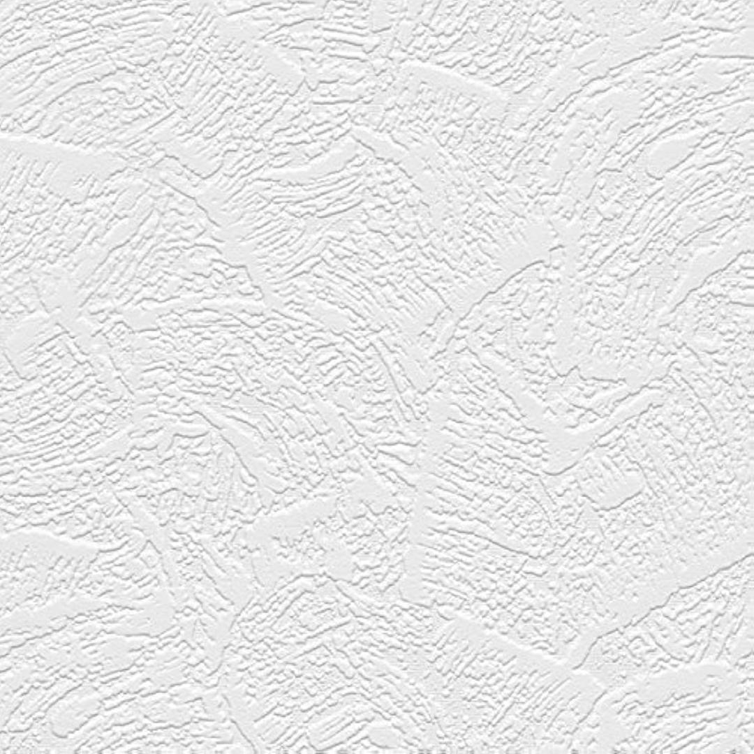 Norwall NW48905 Oliver Series Vinyl Textured and Paintable Design Large Wallpaper Roll, 21" W x 33' L, White