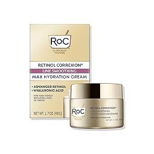 RoC Multi Correxion 5 in 1 Restoring/Anti Aging Facial Night Cream with Hexinol, 1.7 Ounces (Packaging May Vary)