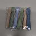 6 Pack Baby Spoons, First Stage Spoons, Shorter Length for Self Feeding, 6+ Months, Baby Training Spoons, Food Grade Silicone, Dishwasher Safe & Boil-proof