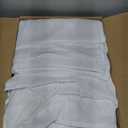 Fitable White Table Clothes for Rectangle Tables, 6 Pack - 90 x 132 Inch - Reusable and Elegant Tablecloths, Polyester Fabric Table Covers for Wedding, Party, Banquet, Formal Events