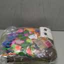 NINU 12 Pack Coconut Cups with 12 Straws 12 Cocktail Drink Picks and 12 stickers, DIY Tropical Hawaiian Luau Tiki and Beach Party Decorations for Kids and Adults