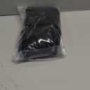 NEATERIZE Black Shower Curtain for Bathroom - Waffle Shower Curtain Hotel Style - 72x72 Inch Bathroom Curtain - Cortinas De Bao