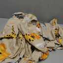 Erosebridal Kids Zoo Animal Bed Sheets Twin | Cute Wild Animals Sheet Set for Kids Boys Girls Lion Elephant Crocodile Wildlife Sheets Safari Wild Print Natural Flat Fitted Sheet 3 Pcs with Pocket (Brown Green Yellow)