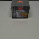 Melitta no 2 Porcelain Single Cup Pour-Over Coffee Brewer, White (1 Count (Pack of 1))