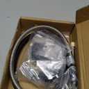 25Inch 6AN Power Steering Pump Hose Kit Compatible with Chevy C10 LS Swap Engine, High/Low Pressure Line with Leak-Proof Design Connect to GM Type II Power Steering Pump