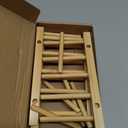 2 Pack Bamboo Puzzle Rack - 4 Slots Puzzle Organizer for Tidying Kid Room, Puzzle Storage for Displaying Toddlers Books and Puzzles