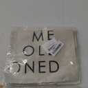 Call Me Old Fashioned Funny Quote Saying Lumbar Rectangle Throw Pillow Cover, Red Christmas Sign Winter Holiday Farmhouse Decor Cushion Case Decorative for Sofa Couch 12"x20" Inch Cotton Linen