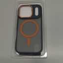 Magnetic 3 in 1 for iPhone 17 Pro Case, [Omni-Directional Protection] with 1x Screen Protector + 1x Camera Cover, [Seamless Work with Magsafe] Shockproof Slim Thin Case for iPhone 17 Pro Cosmic Orange