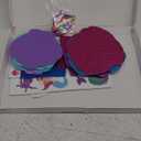 Fennoral 8 Pack Mermaid Craft for Kids Creative Make Your Own Mermaid Shell Foam Stickers DIY Arts and Crafts for Kids Boys Girls Summer Art Activity Party Decoration Birthday Gifts