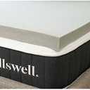 3" Memory Foam Mattress Topper Infused with Graphite, King Used