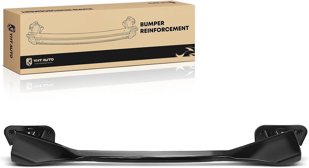 YHTAUTO Front Lower Bumper Reinforcement Impact Bar Steel Compatible with Ford Transit-150/350/350 HD 2015-2023, Transit-250 2015-2022, Bumper Face Bar Reinforcement Beam