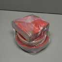 Gatherfun Valentine's Day Party Supplies Red Heart Love Disposable Paper Plates Napkins for Valentine's Day, Engagements, Anniversary, Birthday Party Serve 50