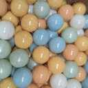 Crush-Proof Balls, BPA-Free Plastic Balls for Toddlers Indoor Play Non-Toxic and Safe. Works for playpens, Parties, Amusement Activities, Birthday and Christmas Occasions., 100PCS