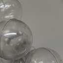 7 Pcs Clear Plant Watering Globes,Plastic Self Watering Bulbs Ball,Garden Water Device for Plant Indoor Outdoor(Small)