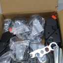 SPACEKEEPER Workbench Casters kit 920 Lbs. Retractable Casters Heavy Duty Bench Caster Wheels Side Mounted Retractable Workbench Wheels Designed for Workbenches Machinery & Tables, 4 Pack