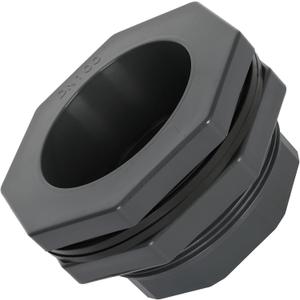 MARGAR 4“ Bulkhead Fitting for Tank, Industrial UPVC Water Tank Connector Adapter Fitting for Rain Barrels，Ponds，Pools，Aquariums