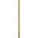 Westinghouse 6132400 Iron Hill Vintage-Style One Light Indoor Pendant, Brushed Brass Finish, Clear Seeded Glass