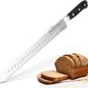 Bread Knife Extra Long 15.6 Inch Serrated Knife for Homemade Sourdough Bread Ultra Sharp Stainless Steel Full Tang with Ergonomic Handle Artisan Professional Series with Luxury Gift Box