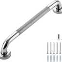 Grab Bars for Shower, 1 Pack 16-Inch Anti Slip Shower Handles for Elderly, Safety Shower Grab Bar, Stainless Steel Handicap Grab Bars for Bathroom (Polished Nickel 1" Diameter)